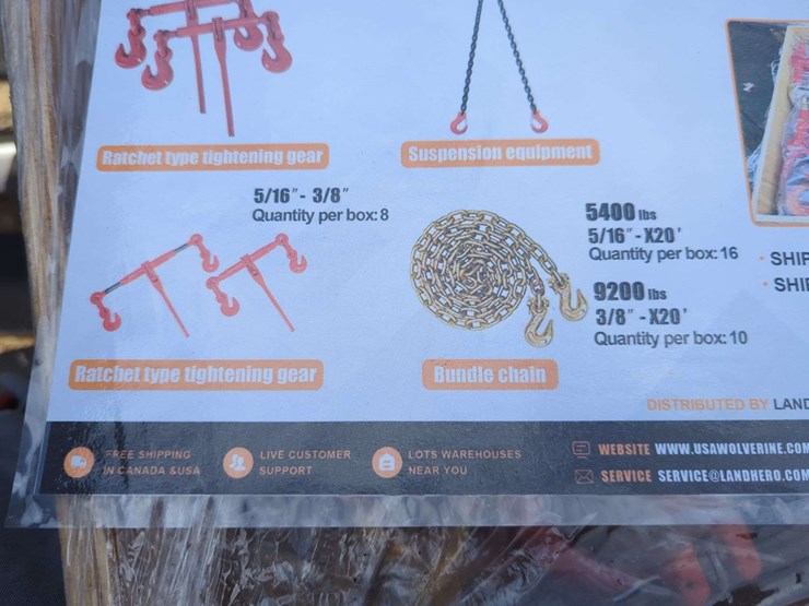 crate-lot---landhero-rigging/binding-chain/suspension-equipment.-image-3