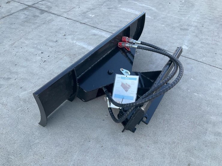 #1364-•-unused-mini-skid-steer-bulldozer/snow-blade-image-2
