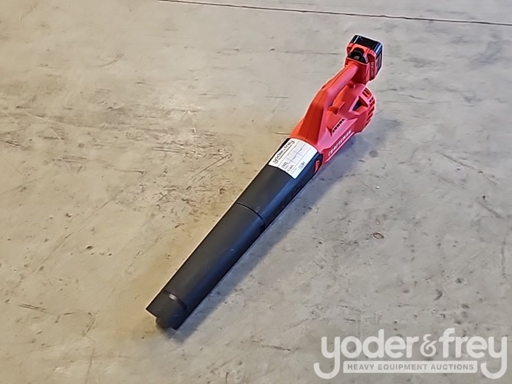 craftsman-blower,-20v-battery-c/w-charger-image-8