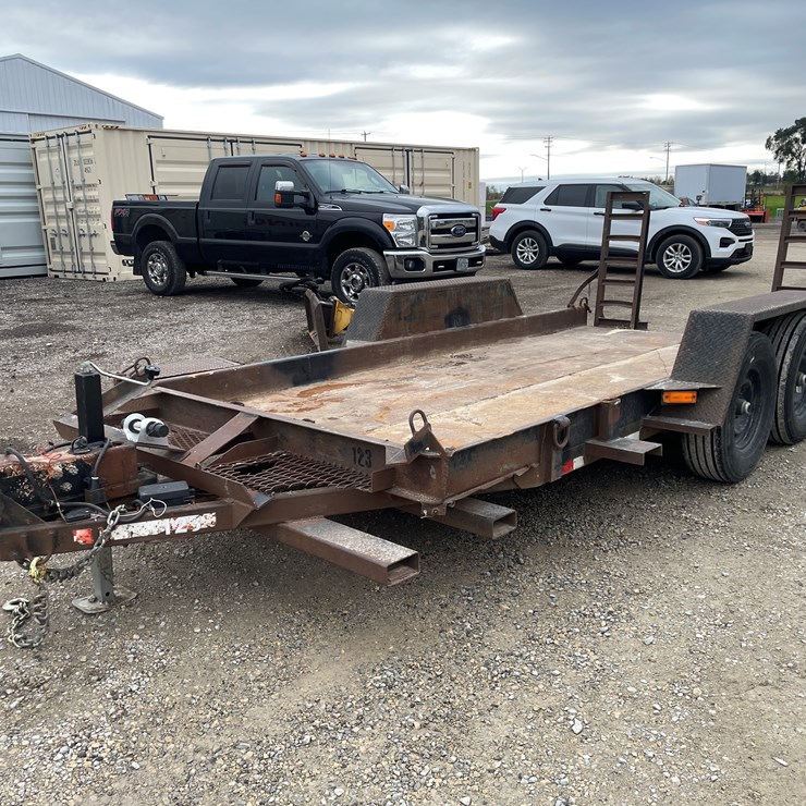 #610 • 1998 Olympic 14' Tandem Axle Trailer (Has WI Title) (Fort Atkinson, WI)