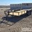 unused-double-a-trailers-tandem-axle-utility-trailer,-83-x-16-t/a-3500#-7000-gvwr.-2-3/8-pipe-top,-4"-wrap-tonuge,-2"-ram-coupler,-st205/77r15-on-5-hole-rim,-ramp-lip-tail-board-holder-image-1