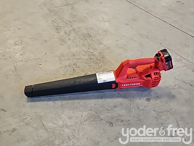 craftsman-blower,-20v-battery-c/w-charger-image-9