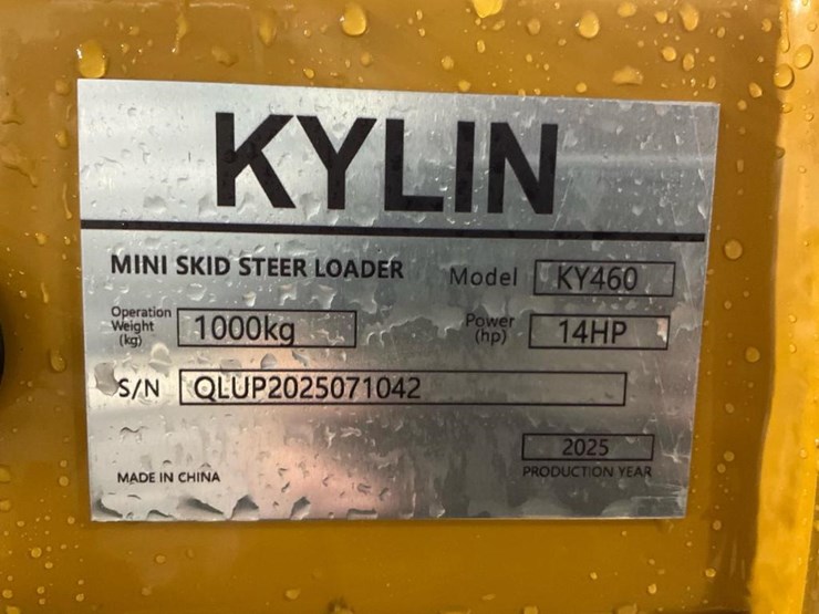 #1019-•-unused-ky460-mini-skid-steer-image-5