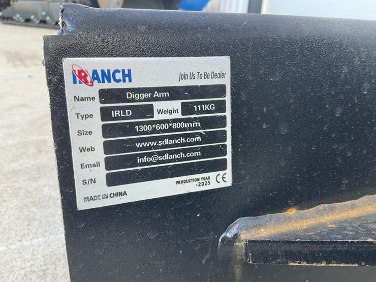 #1352-•-unused-mini-skid-steer-digger-arm-image-4
