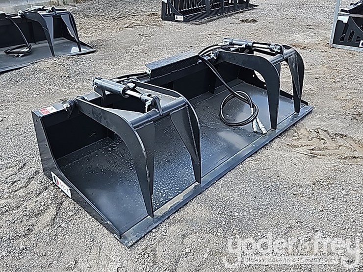unused-jct-84"-grapple-bucket-to-suit-skidsteer-image-7