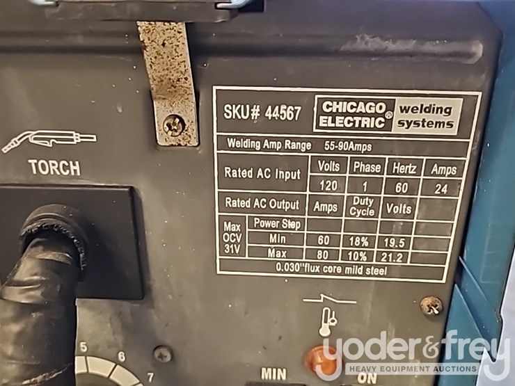 chicago-electric-90-amp-flux-wire-welder,-120v-60hz,-welding-systems-sku-44567-mig-welder-image-11