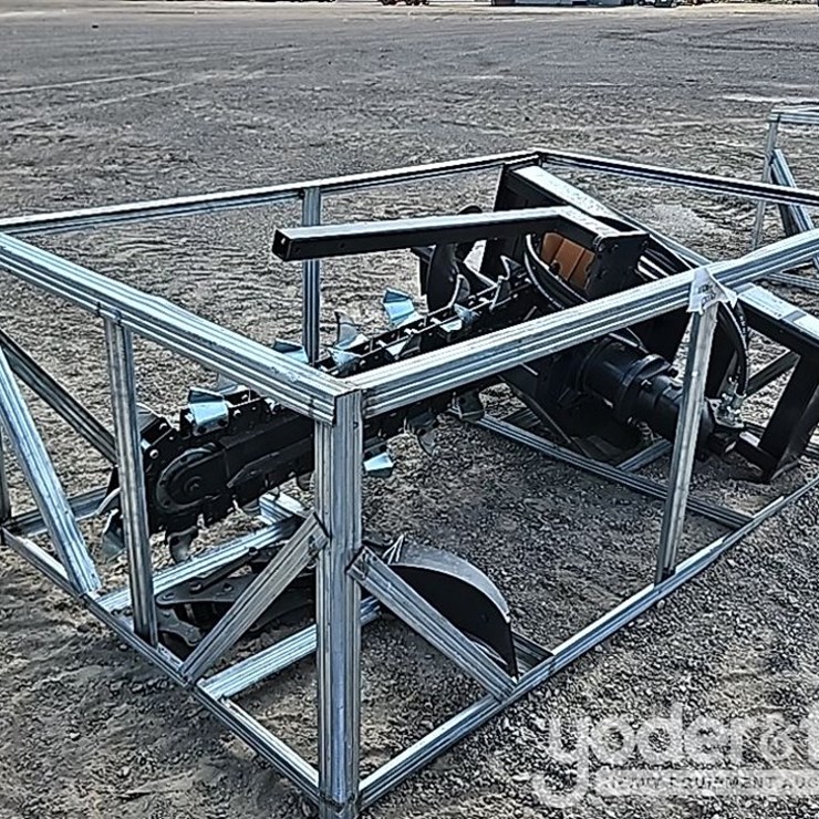 Unused JCT Trencher to suit Skidsteer