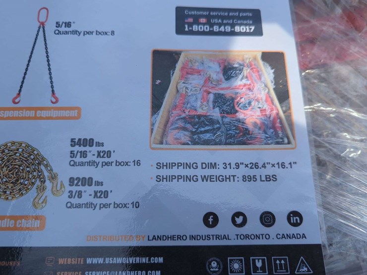 crate-lot---landhero-rigging/binding-chain/suspension-equipment.-image-4