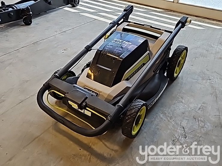ryobi-20"-electric-40v,-ry401018vnm,-cutting-path-,cordless-lawn-mower-,-self-propelled-image-1