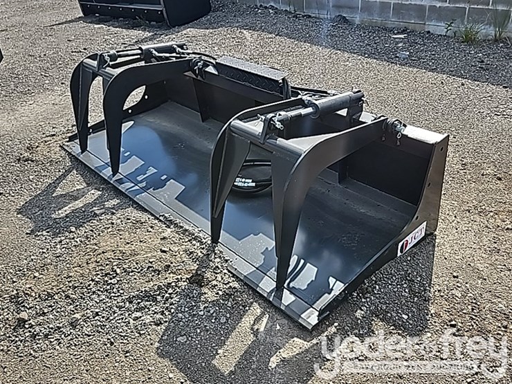 unused-jct-84"-grapple-bucket-to-suit-skidsteer-image-1