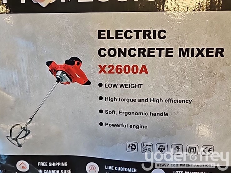 unused-electric-concrete-mixer-x2600a,-1200w-image-9