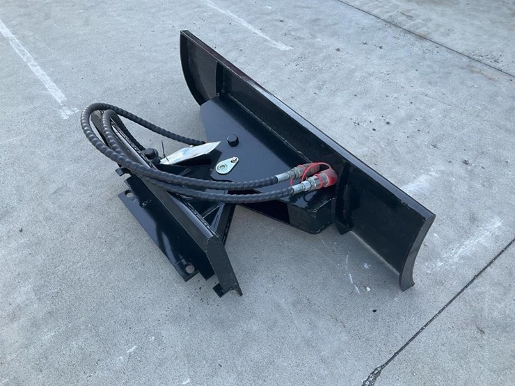 #1364-•-unused-mini-skid-steer-bulldozer/snow-blade-image-3