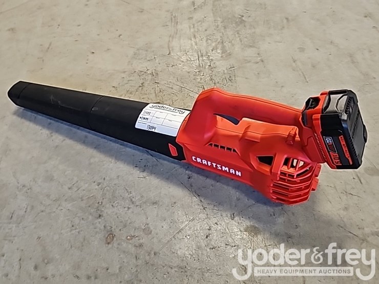 craftsman-blower,-20v-battery-c/w-charger-image-2