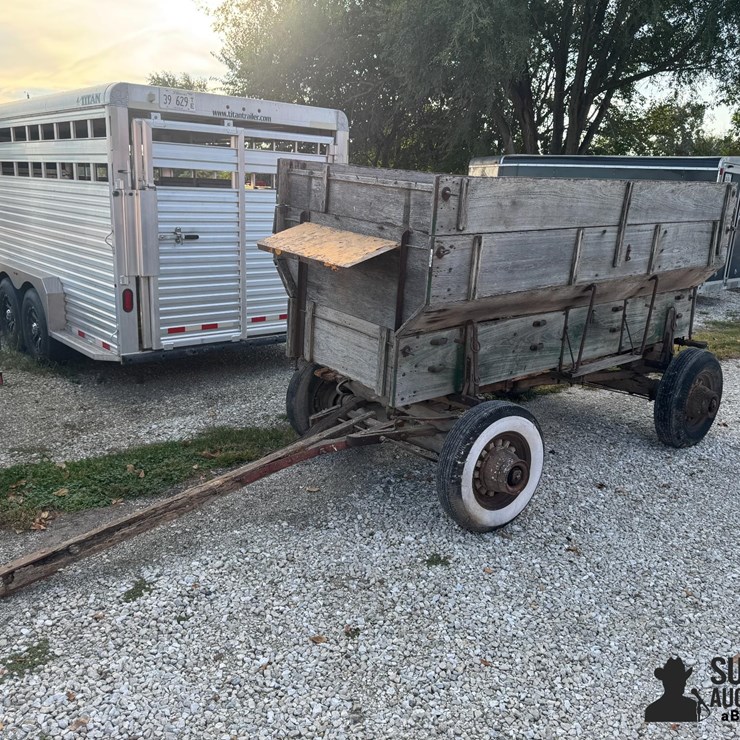 Wooden Flare Box Wagon