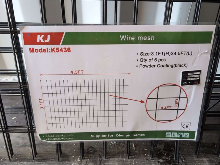 15-pieces---kj-powder-coated-black-wire-mesh---3.1-ft-(h)-x-4.5-ft-(l)-image-3