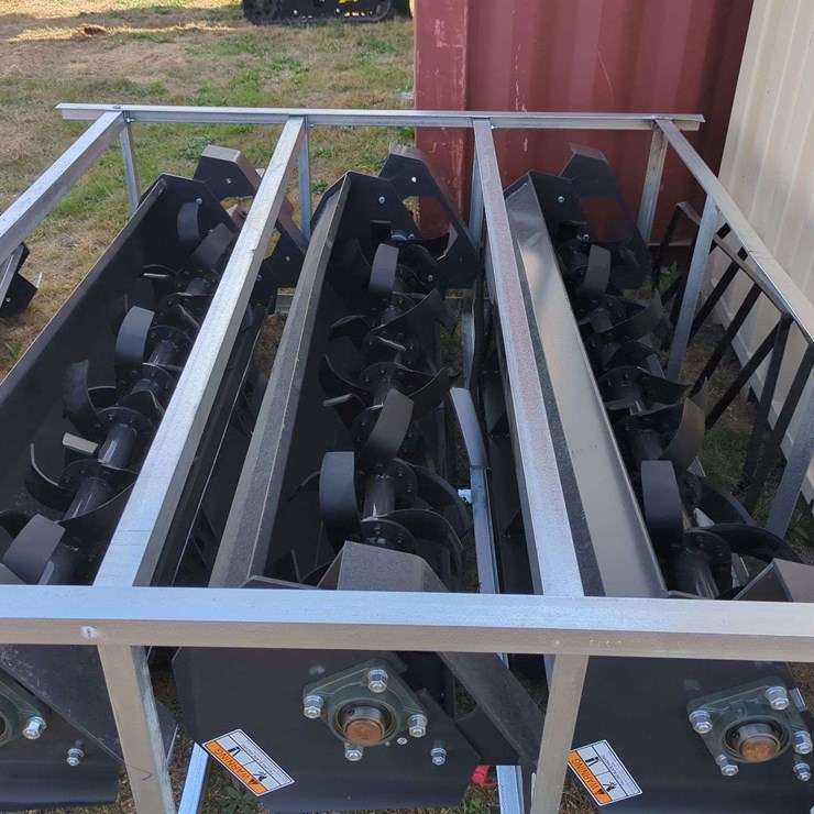 (1) Wolverine 72" Skid Steer Tiller - TL-12-72W