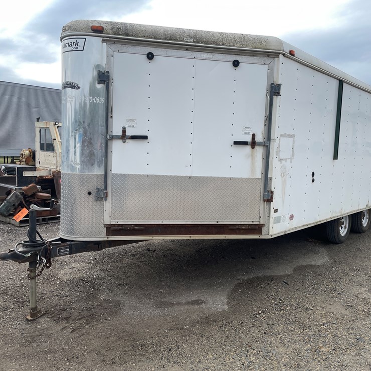 #612 • Haulmark Tandem Axle Enclosed Snowmobile Trailer (No Title) (Fort Atkinson, WI)