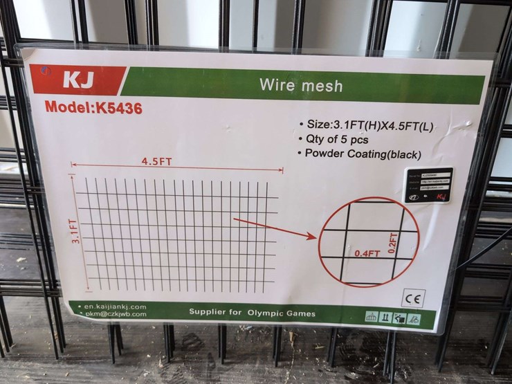 10-pieces---kj-powder-coated-black-wire-mesh---3.1-ft-(h)-x-4.5-ft-(l)-image-2