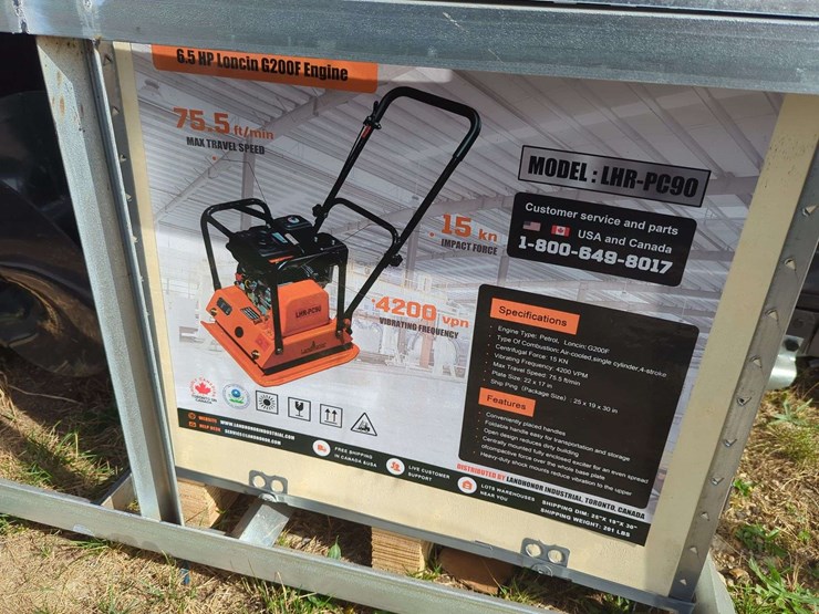 (1)-landhonor-heavy-duty-plate-compactor---6.5-hp-engine-image-2