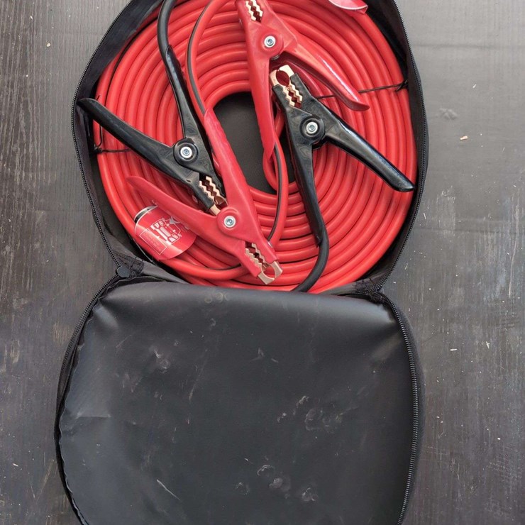 (1) 25 Feet - 4 Gauge Jumper Cables