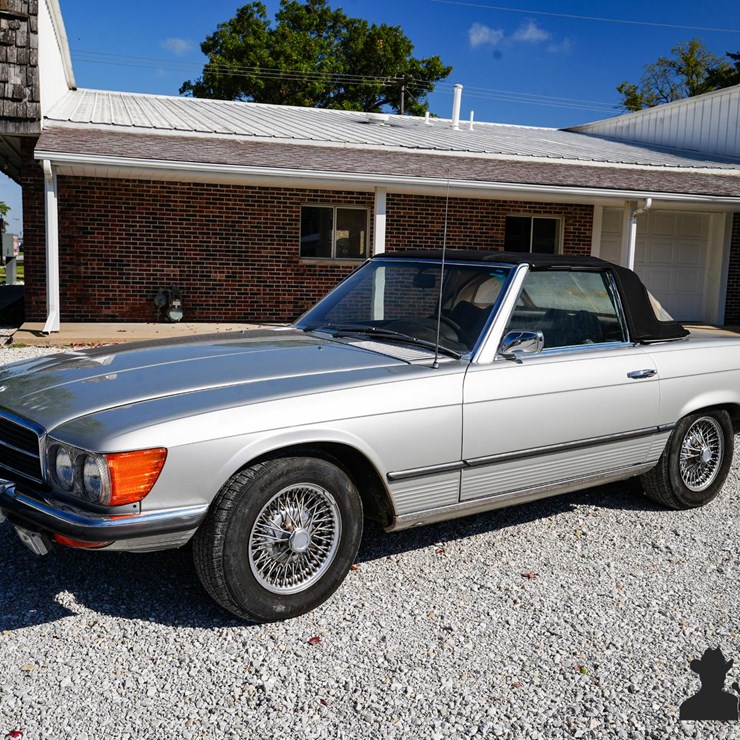 Run #166 - 1973 Mercedes 450 SL Convertible