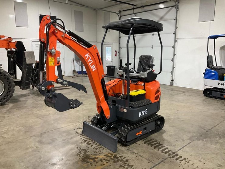 #1200-•-unused-kn18-mini-excavator-image-1