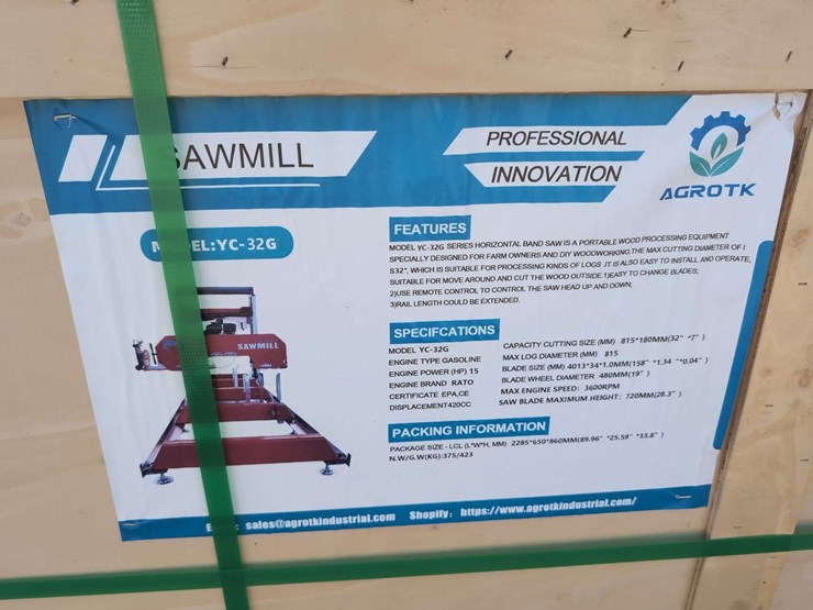 new-agrotk-yc-32g-sawmill---15hp-image-6