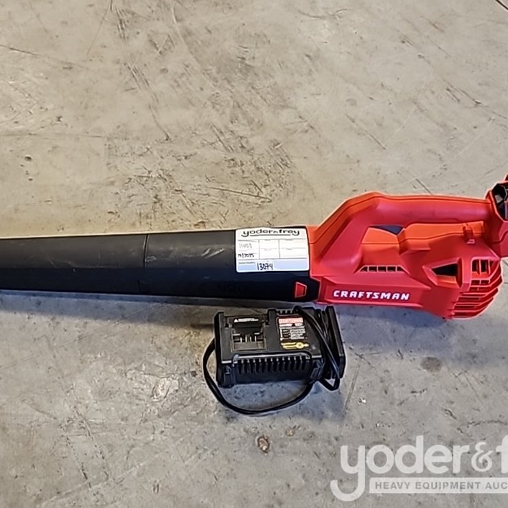 Craftsman Blower, 20V Battery c/w Charger