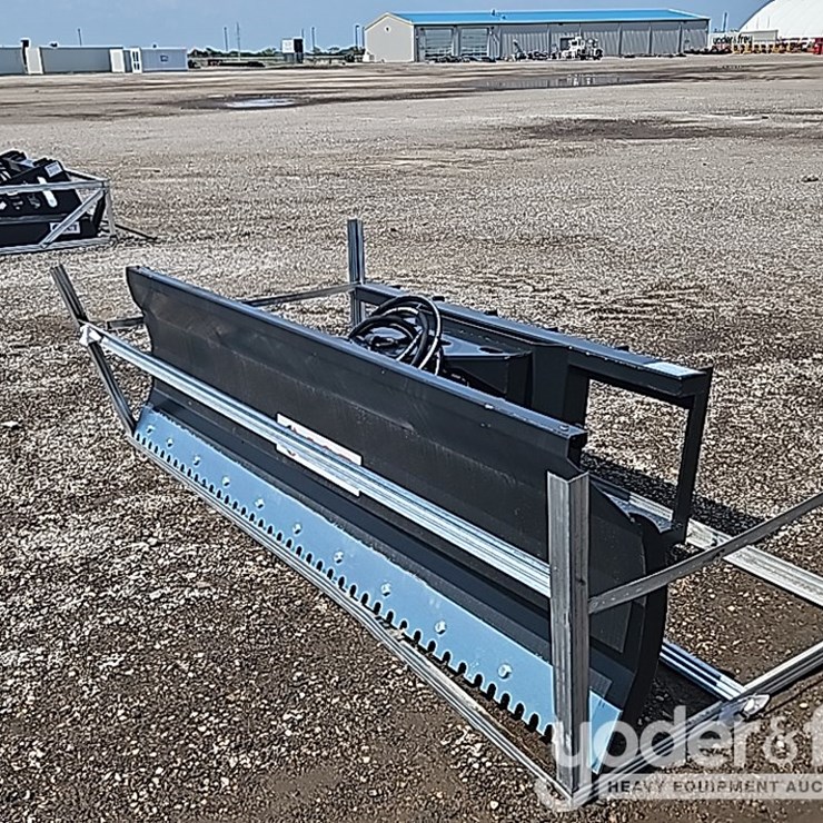 Unused JCT 84" Snow/ Dozer Blade to suit Skidsteer