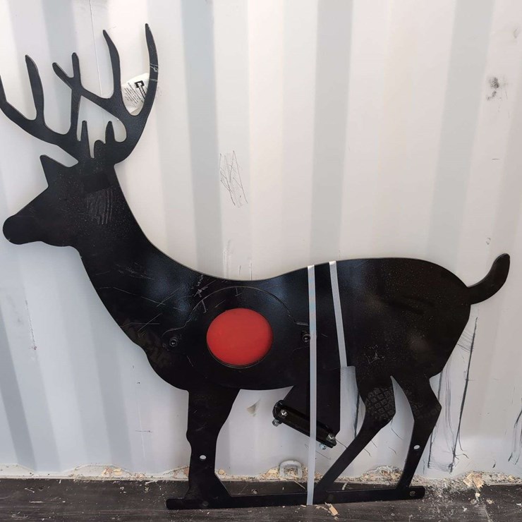 Outdoor Metal Target - 4' x 3.5' - Deer