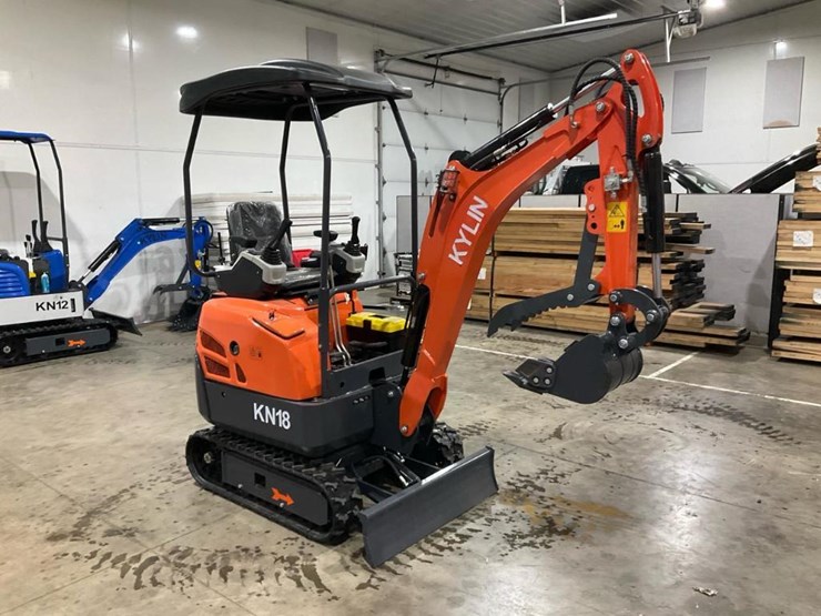 #1201-•-unused-kn18-mini-excavator-image-4