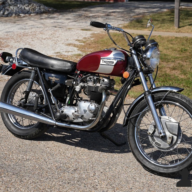 Run #29 - 1973 Triumph Bonneville 650 Motorcycle