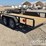 unused-double-a-trailers-tandem-axle-utility-trailer,-83-x-16-t/a-3500#-7000-gvwr.-2-3/8-pipe-top,-4"-wrap-tonuge,-2"-ram-coupler,-st205/77r15-on-5-hole-rim,-ramp-lip-tail-board-holder-image-3