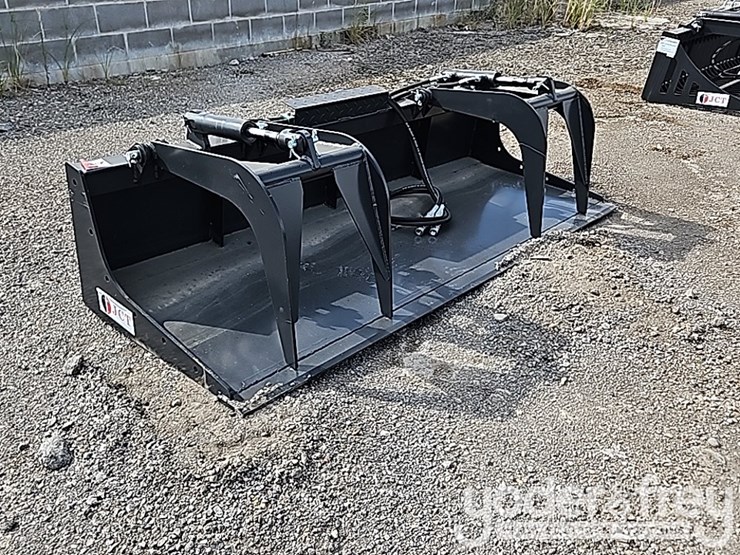 unused-jct-84"-grapple-bucket-to-suit-skidsteer-image-7