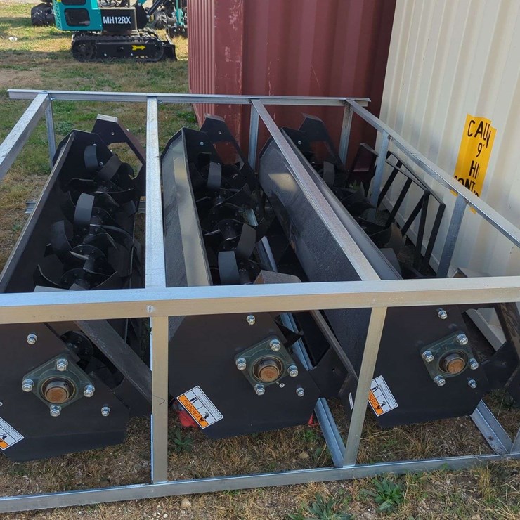 (1) Wolverine 72" Skid Steer Tiller - TL-12-72W