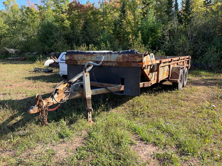 #602-•-2016-dvs/ants-16'-live-bottom-floor/dump-trailer-(has-mi-title)-(chassell,-mi)-image-1