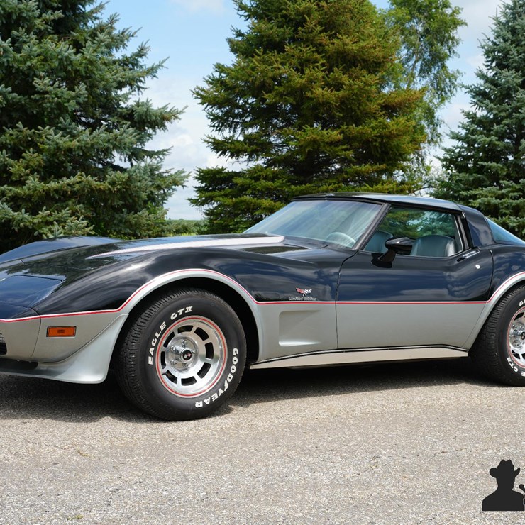 Run #63 - 1978 Chevrolet Corvette Coupe 25th Anniversary Edition