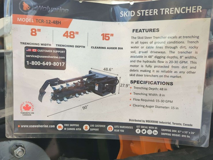(1)-wolverine-skid-steer-trencher---tcr-12-48h-image-6