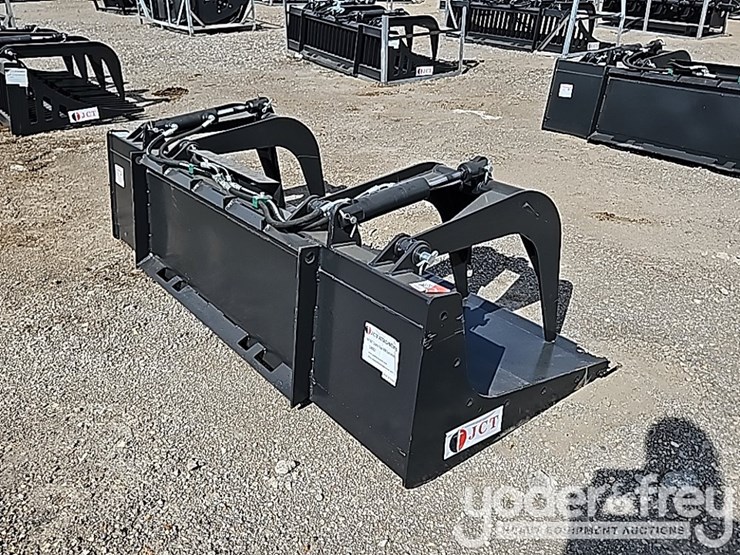 unused-jct-84"-grapple-bucket-to-suit-skidsteer-image-5