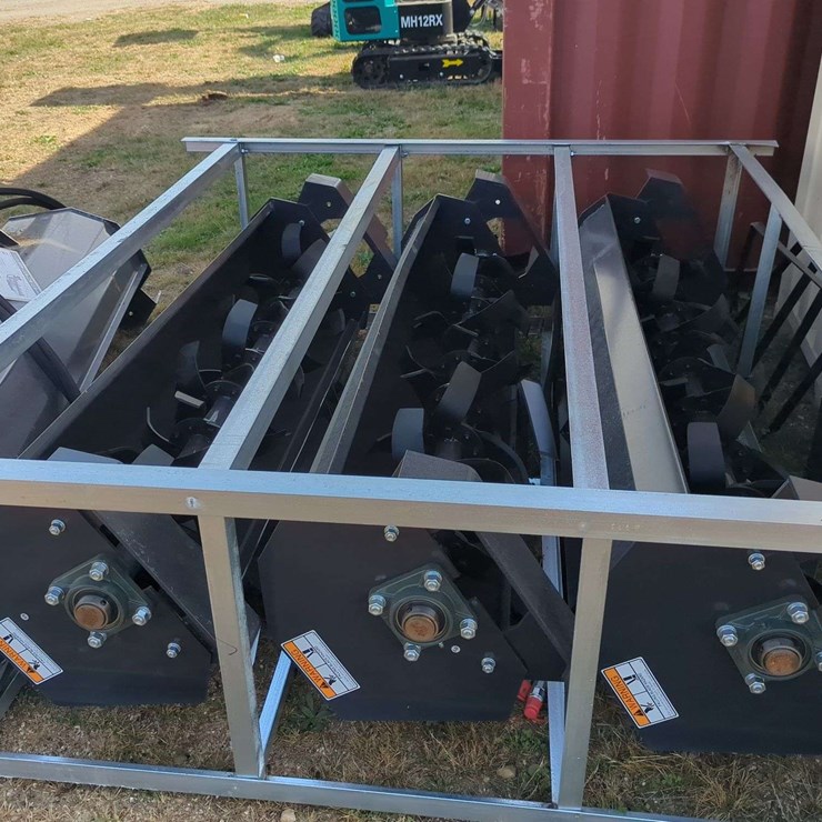 (1) Wolverine 72" Skid Steer Tiller - TL-12-72W