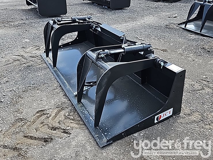 unused-jct-84"-grapple-bucket-to-suit-skidsteer-image-1