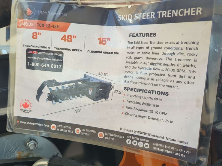(1)-wolverine-skid-steer-trencher---tcr-12-48h-image-6
