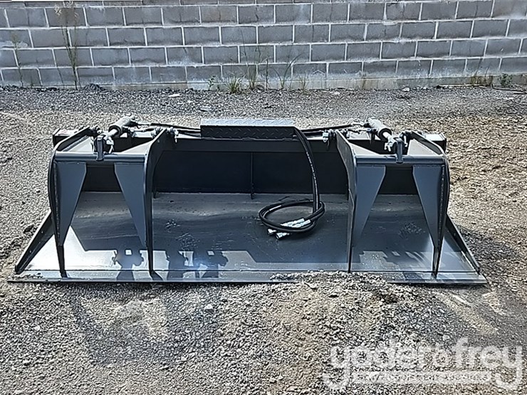 unused-jct-84"-grapple-bucket-to-suit-skidsteer-image-8