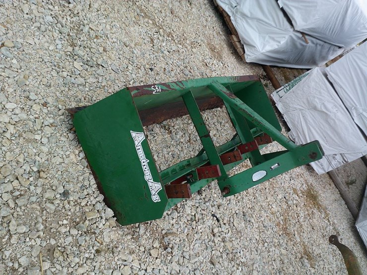 ARMSTRONG AG 3PT 6FT BOX BLADE Lot 531, Farm, Ranch, Heavy Equipment