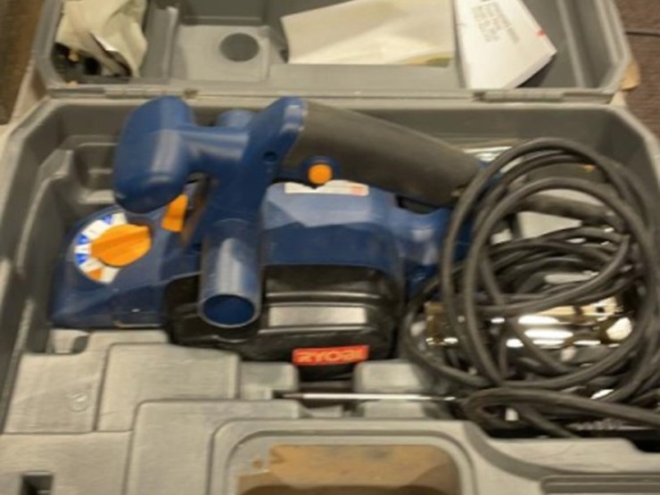 RYOBI electric hand planer Lot 128, Sept 17th Consignment Equipment