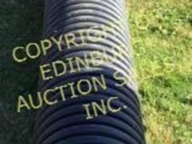 E. 12” x 18’ long perforated black pipe Lot 4502, ONLINE CONSIGNMENT
