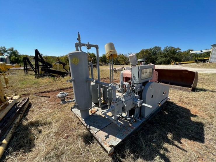 (6661) KNOX WESTERN TP60 RECIPROCATING GAS COMPRESSOR P/B VRG 283