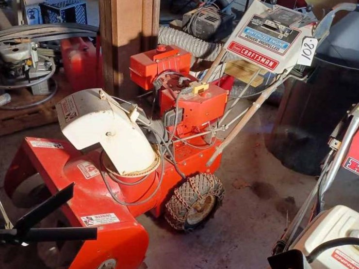 Sears Craftsman Lot 108, Waverly Minnesota BarnFinds Auction 2 The Doug Ault Vintage