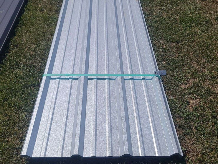 30 Pieces 16' Galvalume CR 26 gauge roofing/tin, 3' coverage, all new
