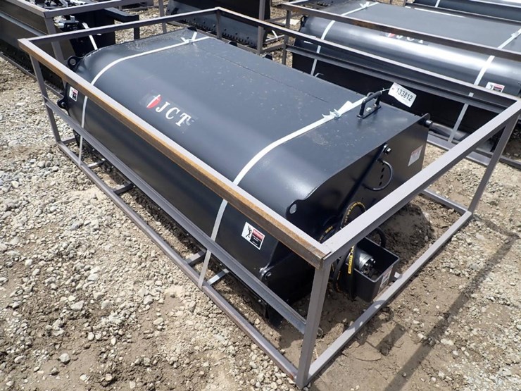 JCT 72" Skid Steer Box Broom Sweeper Lot 49, McGrew Equipment's Live